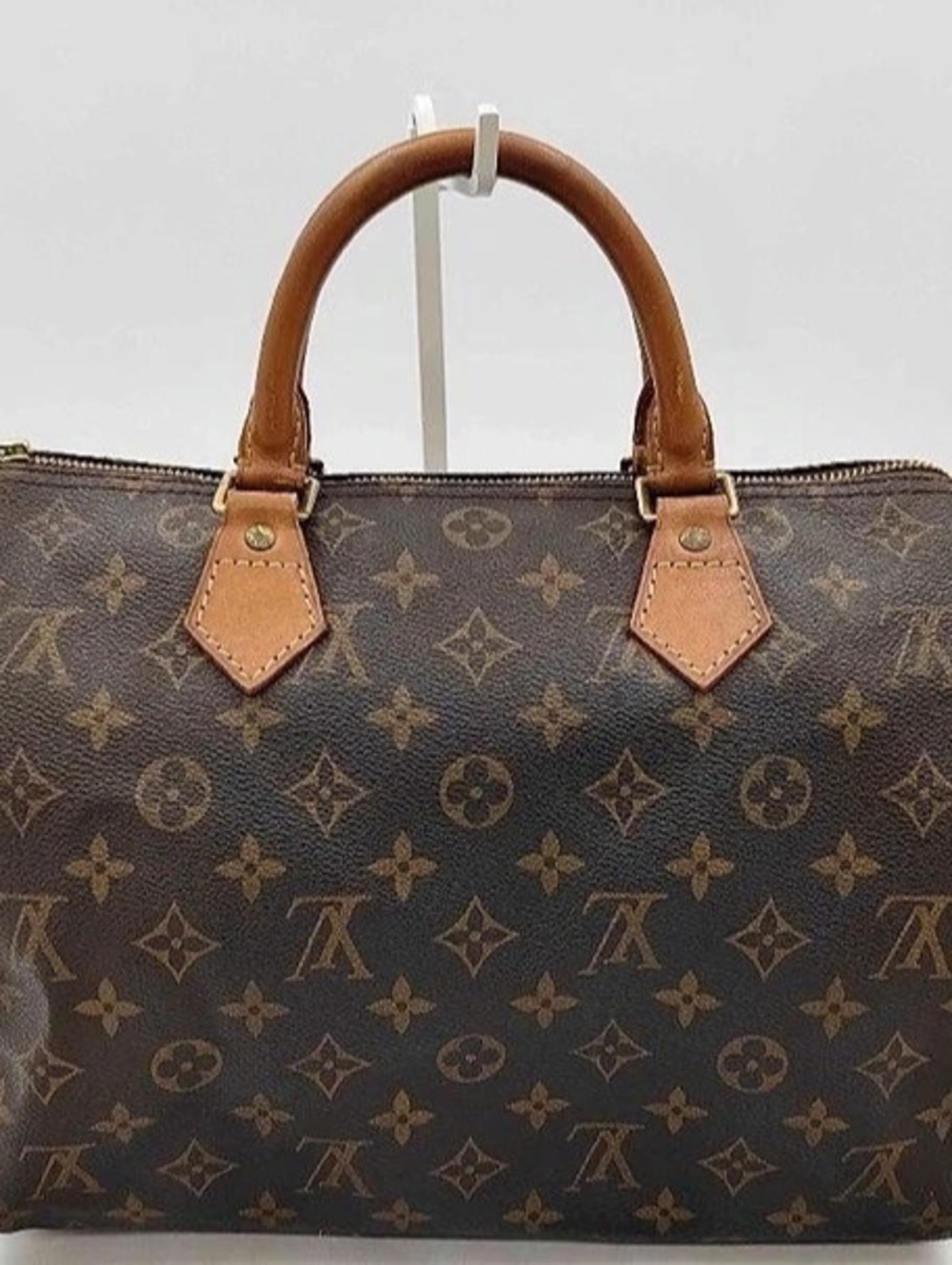 Louis Vuitton Speedy 30 Monogram Satchel in Brown